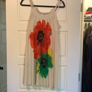 Forever 21 poppy flower print dress